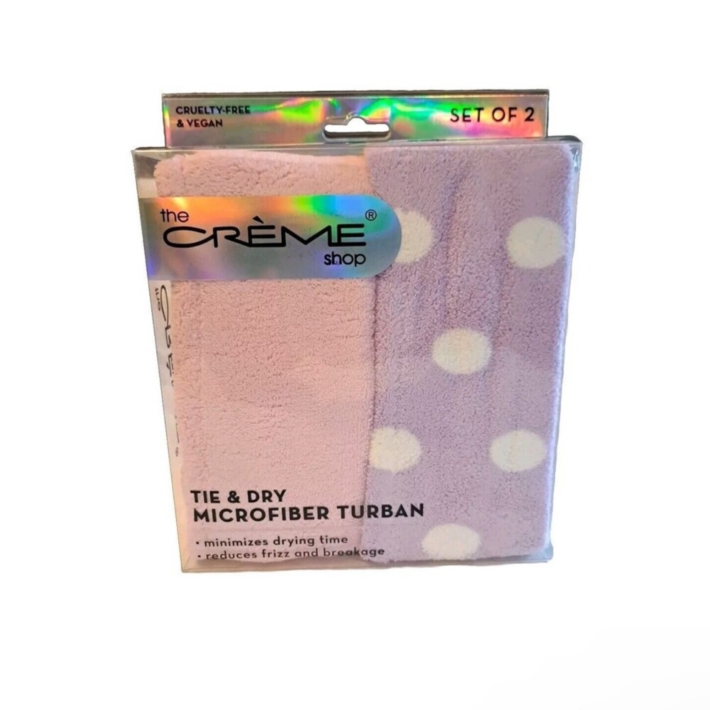 NWT The Crème Shop Turban (Set of 2)